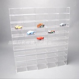 玩具车模展示架 亚克力收纳架 有机玻璃格子陈列柜 小汽车展示盒