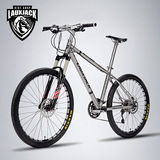 LAUXJACK 27/30/33速钛合金山地自行车 禧玛诺XT套件双油碟刹单车