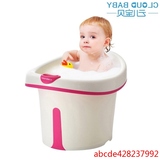 云儿宝贝 儿童浴盆浴桶宝宝洗澡盆婴幼儿塑料圆筒浴盆维尼浴桶