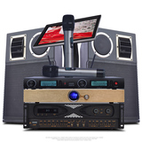 斯维基尼 T5家庭ktv音响套装 量贩K歌10寸音箱 功放 点歌机设备