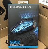 罗技G302 新品有线游戏鼠标带呼吸灯英雄联盟LOL电竞鼠标正品包邮