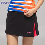 夏季新款 鹰尔凯专业羽毛球服短裙女 速干运动球裙女款白紫黑色