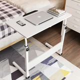 简易升降笔记本家用台式可移动电脑桌子简约现代床上桌懒人床边桌