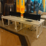 广东 佛山 办公家具简约时尚屏风办公桌组合工作位职员卡位电脑桌