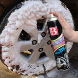 保赐利轮胎泡沫光亮剂 汽车用轮胎保养护理轮胎蜡/汽车轮胎清洗剂