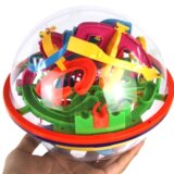 爱可优魔幻智力球3D立体迷宫球幼儿园小学生益智类玩具
