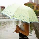防紫外线遮阳伞黑胶太阳伞折叠超轻 室户外防晒休闲晴雨伞天堂伞