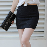 【天天特价】韩版蕾丝短裙职业女性半身裙修身大码包臀裙一步裙