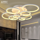 客厅吸顶灯led简约大气卧室餐厅灯具 节能时尚创意个性灯饰长方形