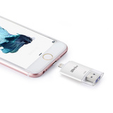 iDrive苹果手机U盘32g 64g 128g两用高速双插头扩容器优盘容器优