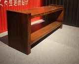 包邮老榆木电视柜纯实木储物柜现代电视机柜简约中式客厅松木家具