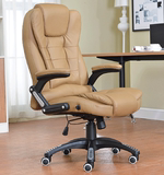 新款皮椅白色头层牛皮电脑椅旋转升降椅办公椅子人体工学椅