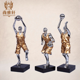 创意抽象篮球运动员人物雕塑摆件家居软装饰品摆设艺术品生日礼物
