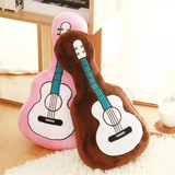 创意 沙发靠垫 抱枕含芯 吉他 儿童抱枕 靠枕床头靠背 毛绒玩具