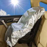 儿童汽车安全座椅 宝宝椅 遮阳罩 隔热 防灰 保护套 防尘 防晒罩