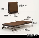 包邮金属天津热卖折叠床陪护床椅办公室单人床简易午休实木床小
