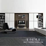 田园时尚地柜 客厅现代简约板式家具定做定制 电视柜/视听组合