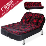 特价布艺宜家多功能沙发床三人双人三折1.9米1.2米折叠沙发床包邮