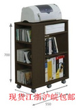 特价移动书柜书架简易储物柜置物架现代CD架打印机柜收纳柜带轮