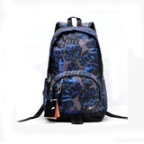 2015新款耐克NIKE正品涂鸦双肩包男女中学生书包背包电脑包旅行包