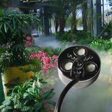 超声波雾化器头 假山雾化器 三头雾化器园林景观可户外用防水电源