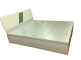双人床 单人床简约现代储物储物高箱床 宜家收纳板床包邮包安装