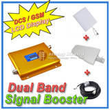 金色 GSM DCS Mobile Phone Signal Repeater 手机信号放大器