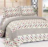 热卖外贸出口美式床品纯棉韩国床盖三四件套绗缝被欧式床罩空调被