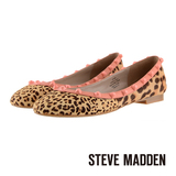 现货台湾代购 STEVE MADDEN 个性铆钉动物纹牛毛平底鞋 3色