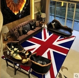 时尚英伦复古加厚地毯简约米字旗美国旗客厅茶几沙发卧室地毯满铺