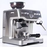 Breville铂富磨豆咖啡机 意式浓缩带磨豆功能一体式咖啡机 BES87