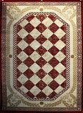 美国代购 地毯 RUGS  手工编织 几何格子图案 传统地毯