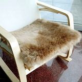 AUSKIN羊毛坐垫透气屁股垫加厚防滑沙发垫皮毛一体电脑椅垫可定做
