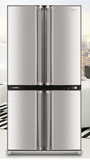 Sharp/夏普 SJ-F77PV-SL 对开四门冰箱 泰国进口冰箱 605升 正品