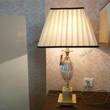 欧式水晶玻璃台灯新古典高档简约大气样板房奢华卧室床头客厅灯具