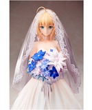 祖国版 Aniplex Fate Saber 塞巴 10周年 婚纱 皇家礼服 手办模型