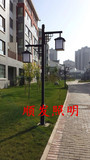 仿古中式庭院灯景观灯3米3.5米户外灯公园别墅灯道路灯双头灯笼灯