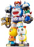 日本代购-Bandai万代机器猫哆啦A梦超合金超合体变形金刚机器人