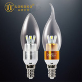 E14E27LED光源LED蜡烛灯泡LED球泡LED圆泡LED尖泡白光暖白光质保