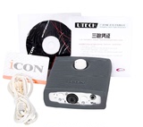 艾肯ICON MicU电脑网络K歌声卡笔记本YY主播USB独立外置声卡