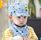 婴儿帽子秋冬季0-1-2岁儿童棒球鸭舌帽3-6-12个月儿童帽春款韩国
