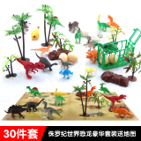 侏罗纪世界公园仿真恐龙玩具 塑胶恐龙蛋模型男孩礼物霸王龙暴龙