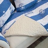 莫耐河地中海风格沙发垫坐垫全棉防滑皮沙发坐垫沙发巾盖布罩定做
