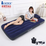 intex充气床户外充气床垫单人气垫床双人家用加厚便携折叠冲气床