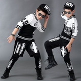 春秋装儿童运动套装男童装街舞两件套韩版卫衣假两件裤子潮4-13岁