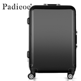 Padieoe20寸商务铝框拉杆箱万向轮行李箱旅行男女登机箱TSA密码锁
