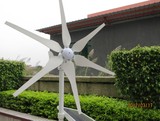 包邮300W家用风力发电机组合风光互补系统12V微风小型风力发电机