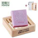 韩国圣雪兰玫瑰邂逅手工皂50g玫瑰精油冷制凝脂皂男女孕妇可用