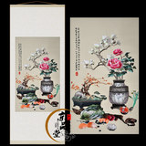 中国特色工艺品 刺绣画 玉堂富贵 特色出国商务礼品送老外的礼物