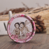 上海女人经典牡丹定妆粉8g 双色修容粉饼控油提亮肤色送粉扑